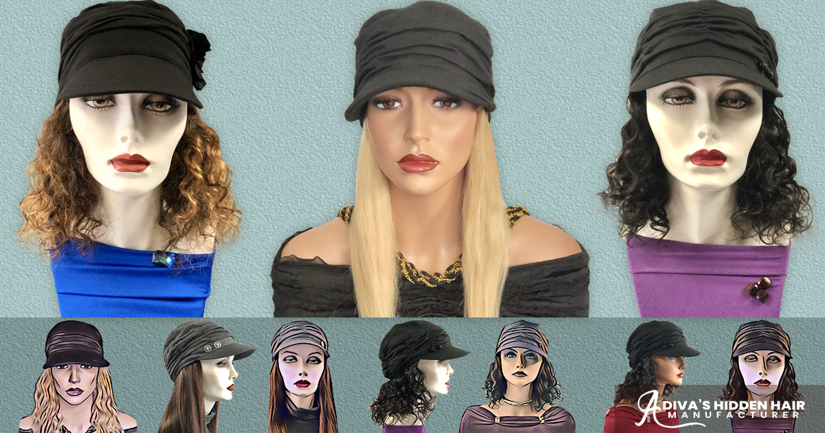 Louticia Grier's Stylish Hats with Hair